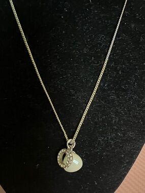 Banana Republic Gold-Tone Double Pendant Necklace